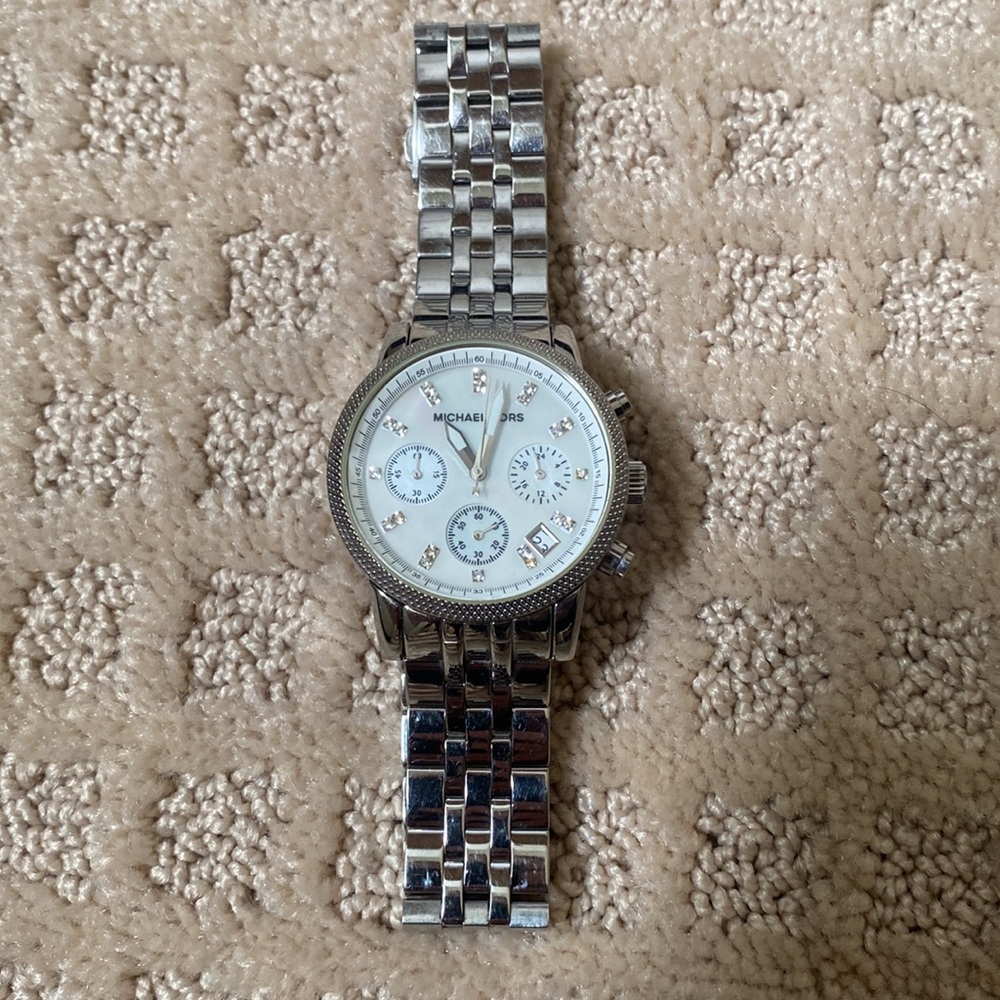 Michael Kors Bracelet Watch Silver
